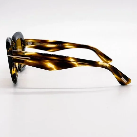 NEW TOM FORD TF1157 52E SUNGLASSES FT1157/S 52E WOMEN HAVANA  display picture 3